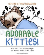 Cats and Kittens Coloring Book
