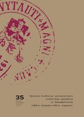Vytauto Didžiojo universiteto atkūrimas spaudoje ir dokumentuose (1988 m. balandis – 1990 m. rugsėjis)