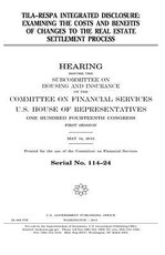 TILA-RESPA integrated disclosure