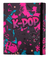 Aplankas su gumele K-POP, kartoninis, A4, 3 cm
