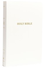 KJV, Gift and Award Bible, Imitation Leather, White, Red Letter Edition