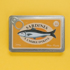 Užrašinė „Conserverie Sardines“, geltona
