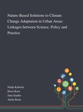 Nature-Based Solutions to Climate Change Adaptation in Urban Areas