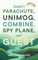 Sander's Parachute, Unimog, Combine, Spy Plane, and Guest