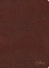 KJV Spurgeon Study Bible, Brown Bonded Leather
