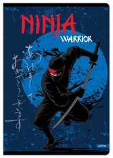 Sąsiuvinis(platus) A5 48lap. 80g NINJA WARRIOR linija