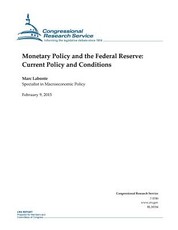 Monetary Policy and the Federal Reserve