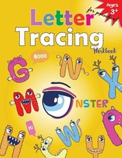 Letter Tracing Workbook (Monster)