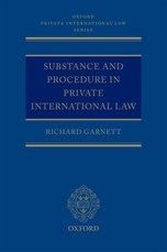 Substance and Procedure in Private International Law