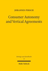 Consumer Autonomy and Vertical Agreements