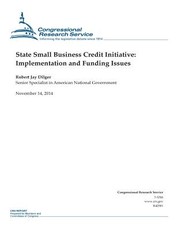 State Small Business Credit Initiative