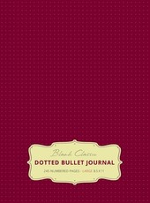 Large 8.5 x 11 Dotted Bullet Journal (Red Wine #20) Hardcover - 245 Numbered Pages
