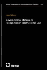 Governmental Status and Recognition in International Law