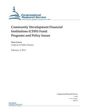 Community Development Financial Institutions (CDFI) Fund