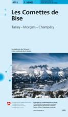 471S Les Cornettes de Bise Schneesportkarte