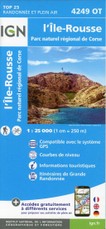 L' Île Rousse Parc naturel régional de Corse 1 : 25 000
