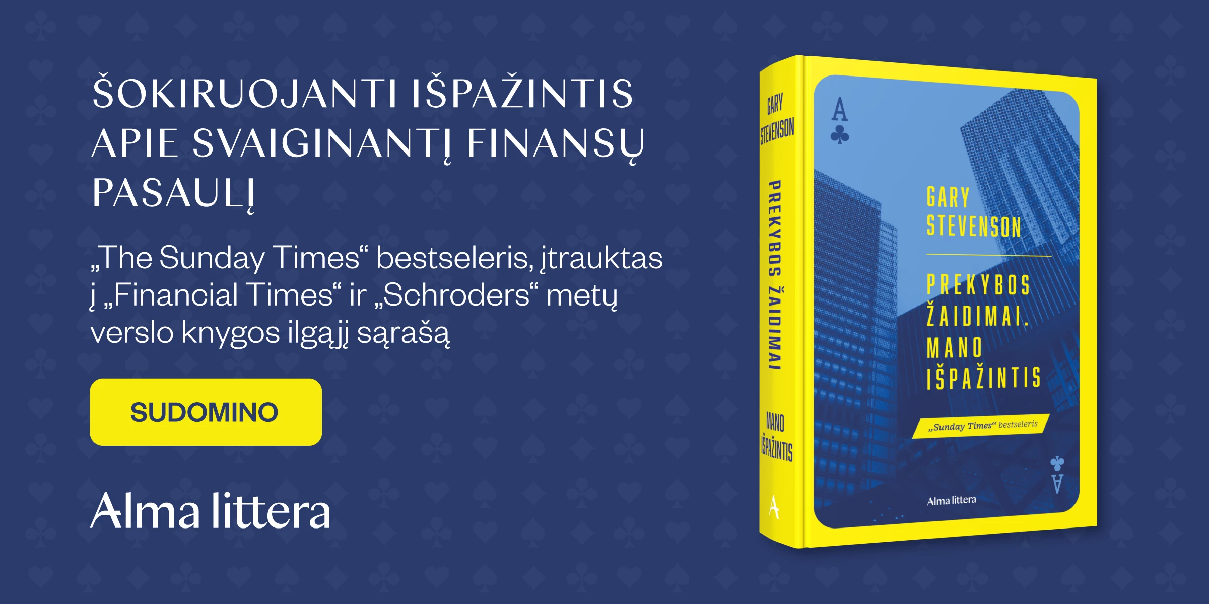 Prekybos žaidimai. Mano išpažintis