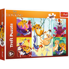 TREFL DISNEY Dėlionė „Liūtas karalius“, 100 det.