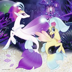 RAVENSBURGER dėlionė Ponys 3x49vnt, 08027