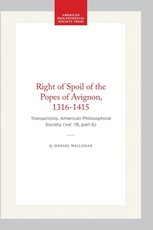 Right of Spoil of the Popes of Avignon, 1316-1415