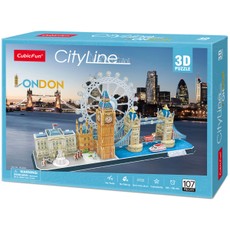 CUBICFUN 3D dėlionė „Londonas“