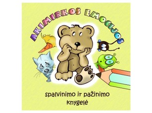 Akimirkos emocijos. Spalvinimo ir pažinimo knygelė