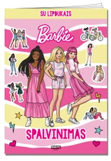 Barbie. Spalvinimas su lipdukais