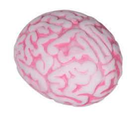 Antistresinis žaislas „Smegenys“, 9 cm