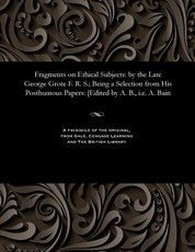 Fragments on Ethical Subjects