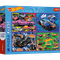 TREFL HOT WHEELS 4x250 det. dėlionių rinkinys