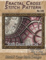 Fractal Cross Stitch Pattern No. 149