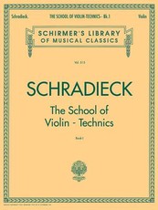 School of Violin Technics - Book 1