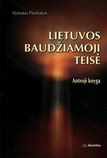 Lietuvos baudžiamoji teisė. Antroji knyga