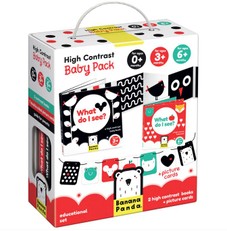 Lavinamasis rinkinys kūdikiui „High Contrast Baby Pack“