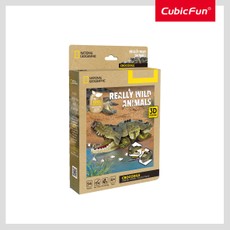CUBICFUN NG 3D dėlionė „Krokodilas“