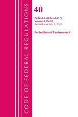 Code of Federal Regulations, Title 40 Protection of the Environment 63.1440-63.6175, Revised 2025