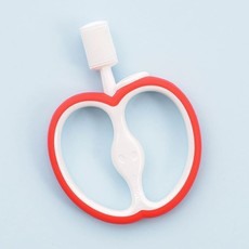 Pirmasis dantų šepetėlis EDISONmama „Obuolys“, nuo 6 mėn.