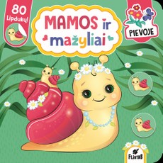 Mamos ir mažyliai. Pievoje