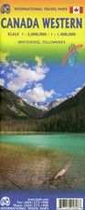 Canada Western Travel Reference Map 1 : 2 000 000 / 1 : 1 400 000