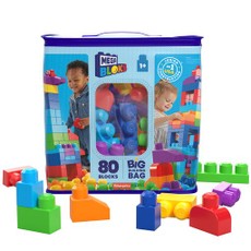 MEGA BLOKS kaladėlių rinkinys (krepšyje 80 det.) (DCH63) MEGA BLOKS kaladėlių rinkinys (krepšyje 80 det.) (DCH63)
