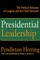 Presidential Leadership
