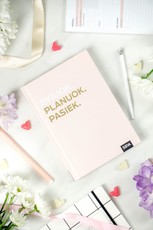 Produktyvumo dienoraštis Svajok. Planuok. Pasiek.