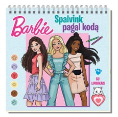 Barbie. Spalvink pagal kodą