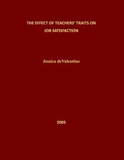 The Effect of Teachers Traits on Job Satisfaction