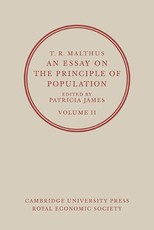 T. R. Malthus, an Essay on the Principle of Population: Volume 2