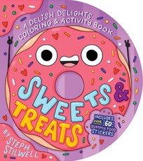 Sweets and Treats: A Delish Delights Coloring and Activity Book