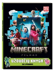 Minecraft filmas. Užduočių knyga su lipdukais Minecraft filmas. Užduočių knyga su lipdukais