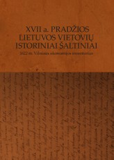 XVII a. pradžios Lietuvos vietovių istoriniai šaltiniai: 1622 m. Vilniaus ekonomijos inventorius