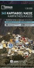 Wanderkarte 345 Karpathos/ Kasos 1:30000