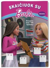 Skaičiuok su Barbie. Atimtis. Daugiau kaip 100 lipdukų